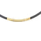Bracelet Bracelet en caoutchouc et or jaune 18 ct 58 Facettes 38054