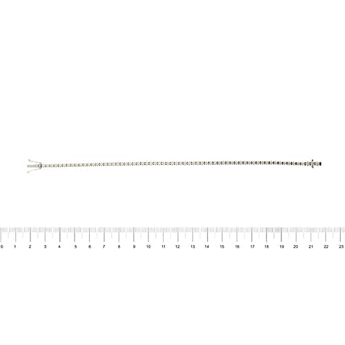 Bracelet Forever Unique - Bracelet tennis en or blanc 18 ct et diamants 0,95 ct 58 Facettes 41194