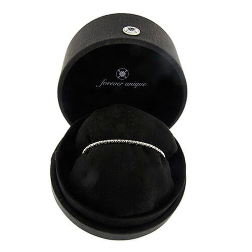 Bracelet Forever Unique - Bracelet tennis en or blanc 18 ct et diamants 0,95 ct 58 Facettes 41194