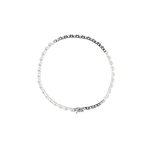 Bracelet Bracelet tennis - en or blanc 18 ct et diamants 0,54 ct 58 Facettes 39088
