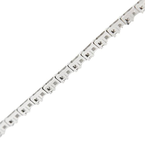 Bracelet Bracelet tennis - en or blanc 18 ct et diamants 0,54 ct 58 Facettes 39088