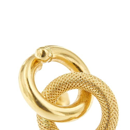 Boucles d'oreilles Unoaerre - Boucles d’oreilles clous en or jaune 18 ct 58 Facettes 39272