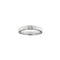 Bague Damiani D-Side - Bague alliance en or blanc 18 ct et diamants 58 Facettes 41584