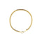Bracelet Bracelet maille gourmette en or jaune 18 carats 58 Facettes 40448