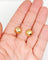 Boucles d'oreilles Puces d’oreilles - Demi-sphères facettées en or rose 18k (circa 1920) 58 Facettes A06956