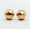 Boucles d'oreilles Puces d’oreilles - Demi-sphères facettées en or rose 18k (circa 1920) 58 Facettes A06956