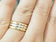 Bague 54 Pomellato Lucciole - Bague en or rose 18 Kt et diamant 58 Facettes 33703