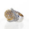 Bague 56 Chanel Vintage - Bague en or jaune et or blanc avec diamants 58 Facettes 2.19421