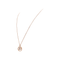 Collier Collier Messika, "Lucky Move", or rose et diamants. 58 Facettes 35379