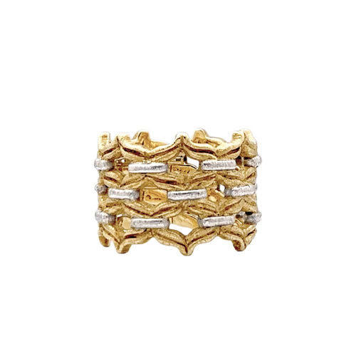Bague Bague vintage Buccellati, deux ors. 58 Facettes 35454