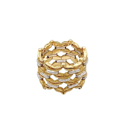Bague Bague vintage Buccellati, deux ors. 58 Facettes 35454