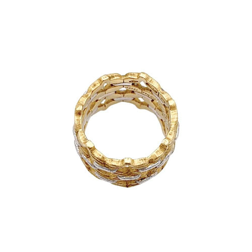 Bague Bague vintage Buccellati, deux ors. 58 Facettes 35454
