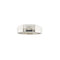 Bague Bague homme - Anneau en or blanc 18 ct et diamant 58 Facettes 38989