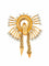 Broche Broche moderne en or jaune et diamants 58 Facettes 210019