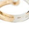 Bague 52 Bague contrarié en or blanc et or rose 18 ct avec diamants 58 Facettes 39208