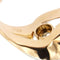 Bague 54 Bague contrariée en or rose 18 ct avec diamants 58 Facettes 38660