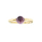 Bague Bague - Améthyste cabochon en or jaune 18 kt 58 Facettes 38224
