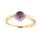 Bague Bague - Améthyste cabochon en or jaune 18 kt 58 Facettes 38224