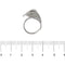 Bague Annamaria Cammilli Calla - Bague fleur en or blanc et or jaune, saphirs jaunes 58 Facettes 29248