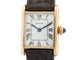 Montre Cartier Tank PM - Montre mécanique 25 mm en or rose 18k 58 Facettes 267319