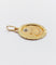 Pendentif Augis - Pendentif médaille d'amour 20 mm en or rose 18k et diamant 58 Facettes A06808