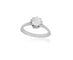 Bague 52 Bague solitaire en or gris avec diamant taille ancienne 0,78 ct 58 Facettes 227465