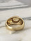 Bague 50 Bague en or jaune 18K sertie d’une citrine cabochon 58 Facettes 250