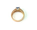 Bague 53.5 Bague saphir et diamants en or jaune 18K 58 Facettes BAG.SAPH.2129.3