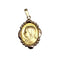 Pendentif Médaille Vierge Marie - Pendentif en or jaune 18 carats 58 Facettes AB709