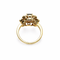Bague 53 Bague Art déco géométrique en or jaune 18k, saphir et diamants 58 Facettes 50391