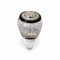 Bague 54 David Webb - Bague en or blanc et diamants 58 Facettes