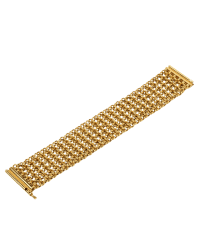 Bracelet Bracelet manchette en or jaune 18 carats 58 Facettes manchette