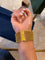 Bracelet Bracelet manchette en or jaune 18 carats 58 Facettes manchette