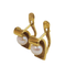 Boucles d'oreilles Boucles d'oreilles - Perles et or jaune 18 k 58 Facettes PE112