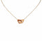 Collier Dinh Van Menottes XS - Collier en or rose 18K 58 Facettes 251