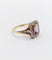 Bague 55.5 Bague Art déco en or 18k, améthyste et diamants taille rose 58 Facettes A06959
