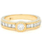 Bague 56 Bague vintage - Diamants en or jaune 14 carats 58 Facettes 4C5202B806DA4EB995575D36EFEE346E