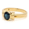 Bague 52 Bague solitaire vintage en or 14k avec saphir ovale 58 Facettes 4B07A207B9954D848641DE48CF406582