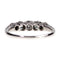 Bague 57 Bague rangée en platine 950 avec diamants taille ancienne 58 Facettes A48ADF07608B4FEFB7B72C399C777A12