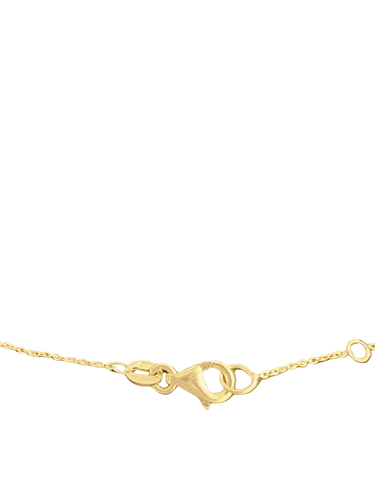 Collier Collier en or jaune 18 carats à pampilles étoiles 58 Facettes 9