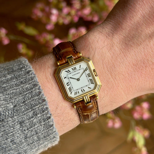 Montre Cartier Trinity - Montre Ceinture réf. 81045 en trois ors 58 Facettes 071