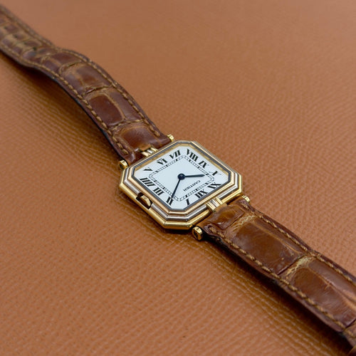 Montre Cartier Trinity - Montre Ceinture réf. 81045 en trois ors 58 Facettes 071