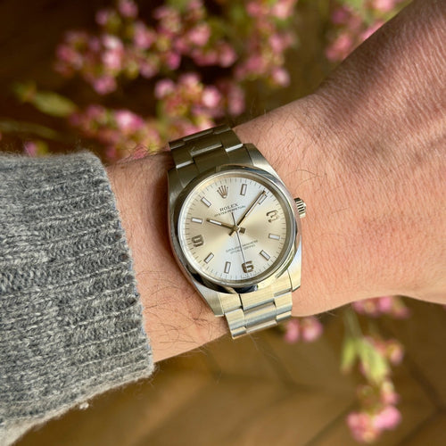 Montre Rolex Air-King 114200 - Montre en acier 34 mm 58 Facettes 052
