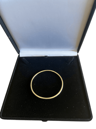 Bracelet Bracelet jonc strié en or jaune 18 carats 58 Facettes 20