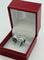 Bague 48 Cartier - Alliances en or blanc 18 carats et diamants 58 Facettes carduo