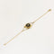 Bracelet Bracelet vintage en or jaune 18K et onyx 58 Facettes