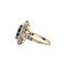 Bague 57 Bague en or jaune et blanc, saphir, diamants. 58 Facettes 35324