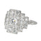 Bague 58.5 Bague Platine, Or blanc Diamant 58 Facettes 5075215CN