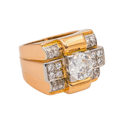 Bague 50 Bague Or jaune Diamant 58 Facettes 4936109CN