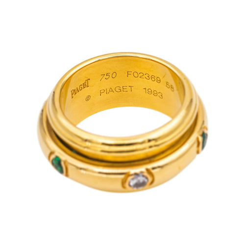 Bague 58 Piaget Bague Possession Or jaune 58 Facettes 4997579CN